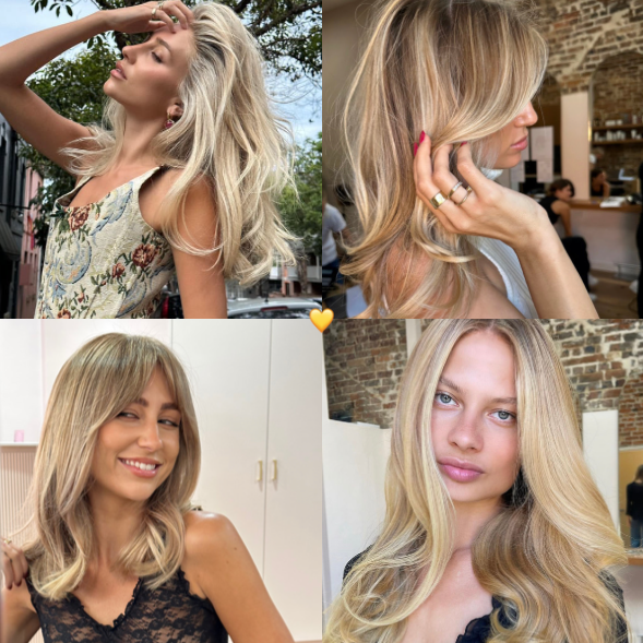 Natural blonde deals hair