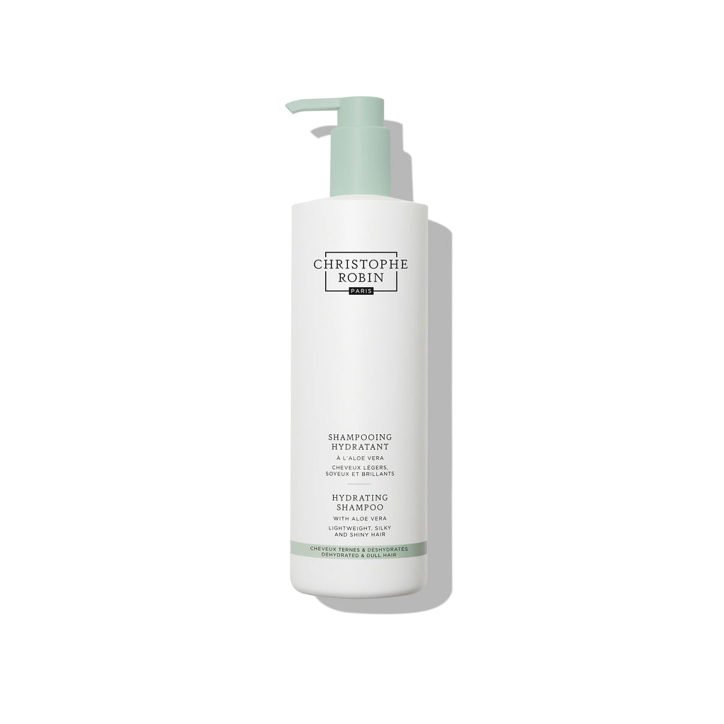 Christophe Robin - Hydrating shampoo with aloe vera 500ml