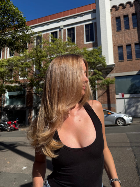 Damaged hair treatment for coloured hair at QUE Colour, Darlinghurst