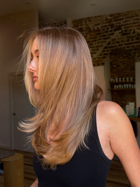 Shiny-soft-brunette-hair