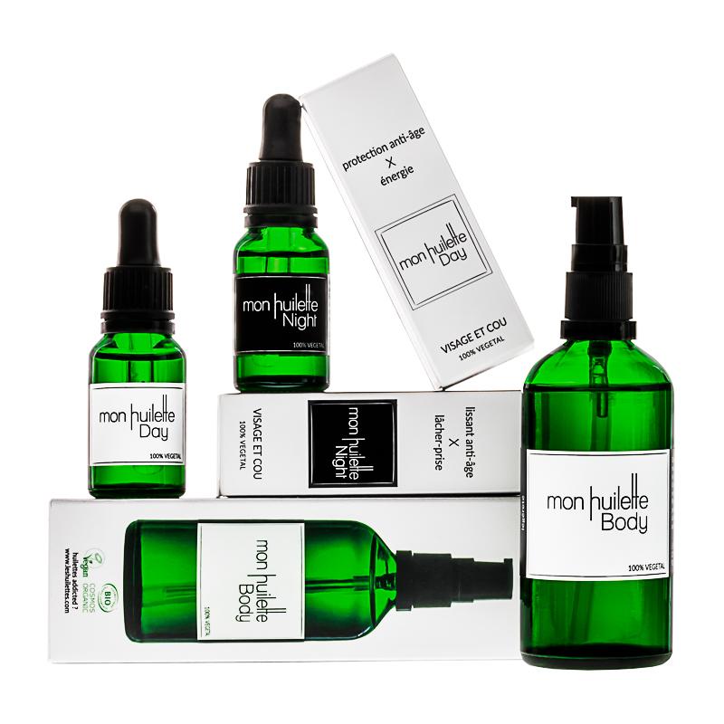 Les Huilettes Products Range - BIO, Vegan, Efficace & Made In France