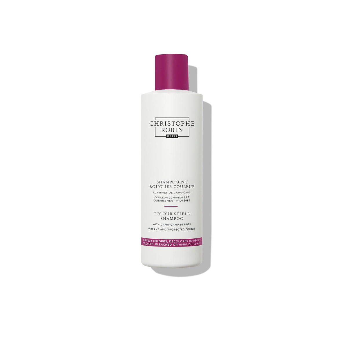 Christophe Robin Colour Shield Shampoo with camu-camu berries 250ml, part of the Colour Shield Duo