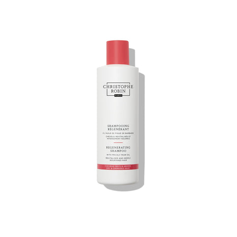 Christophe Robin Regenerating Shampoo with prickly pear oil 250ml, part of the Winter Repair Duo