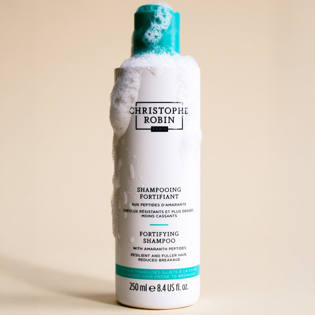Christophe Robin - Fortifying Shampoo with amaranth peptides, 250ml