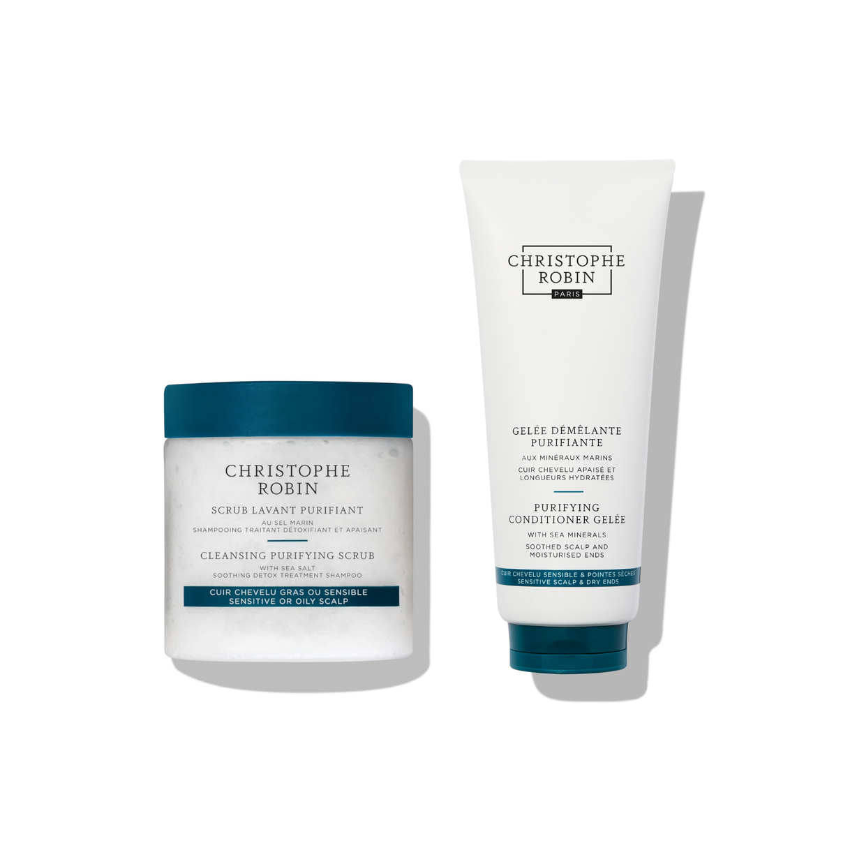 Spring Scalp Reset Duo - Purifying Scrub + Detangling Gelée