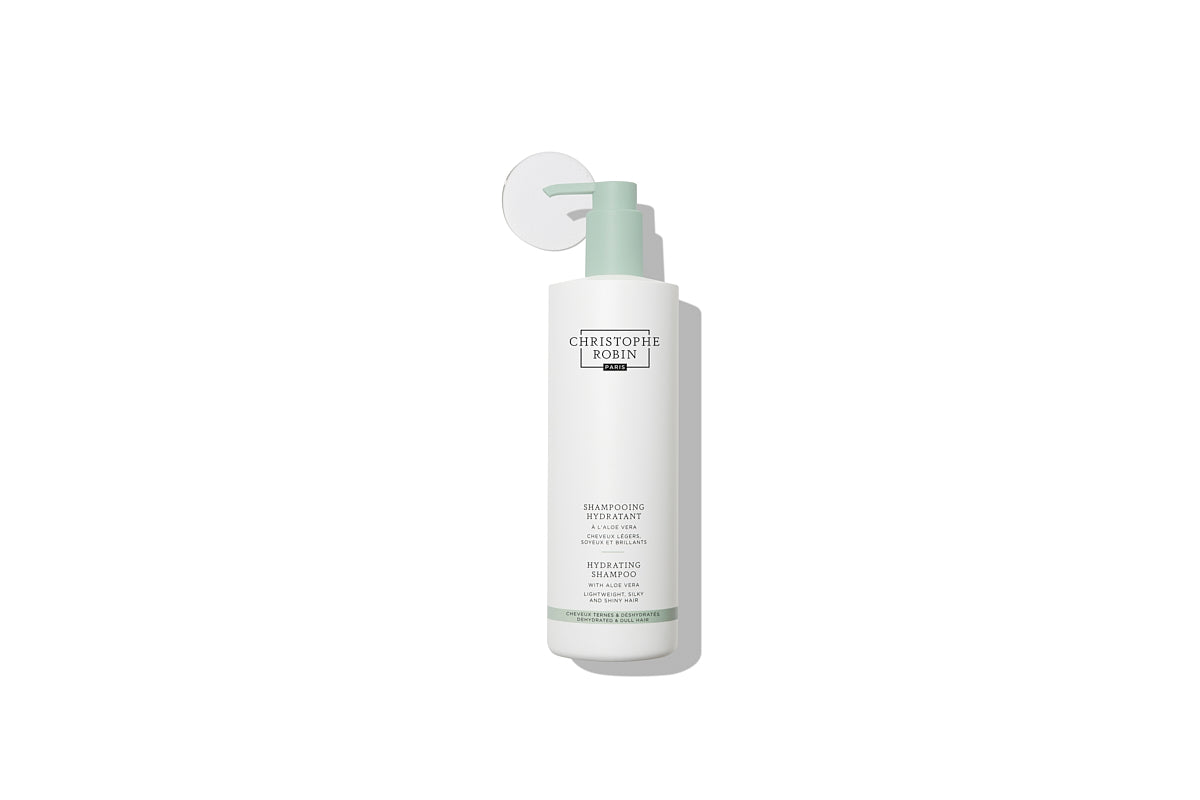 Christophe Robin - Hydrating shampoo with aloe vera 500ml