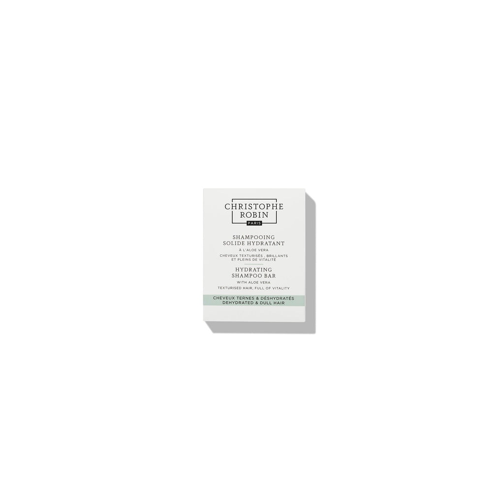 Christophe Robin - Hydrating Shampoo Bar with Aloe Vera 100g