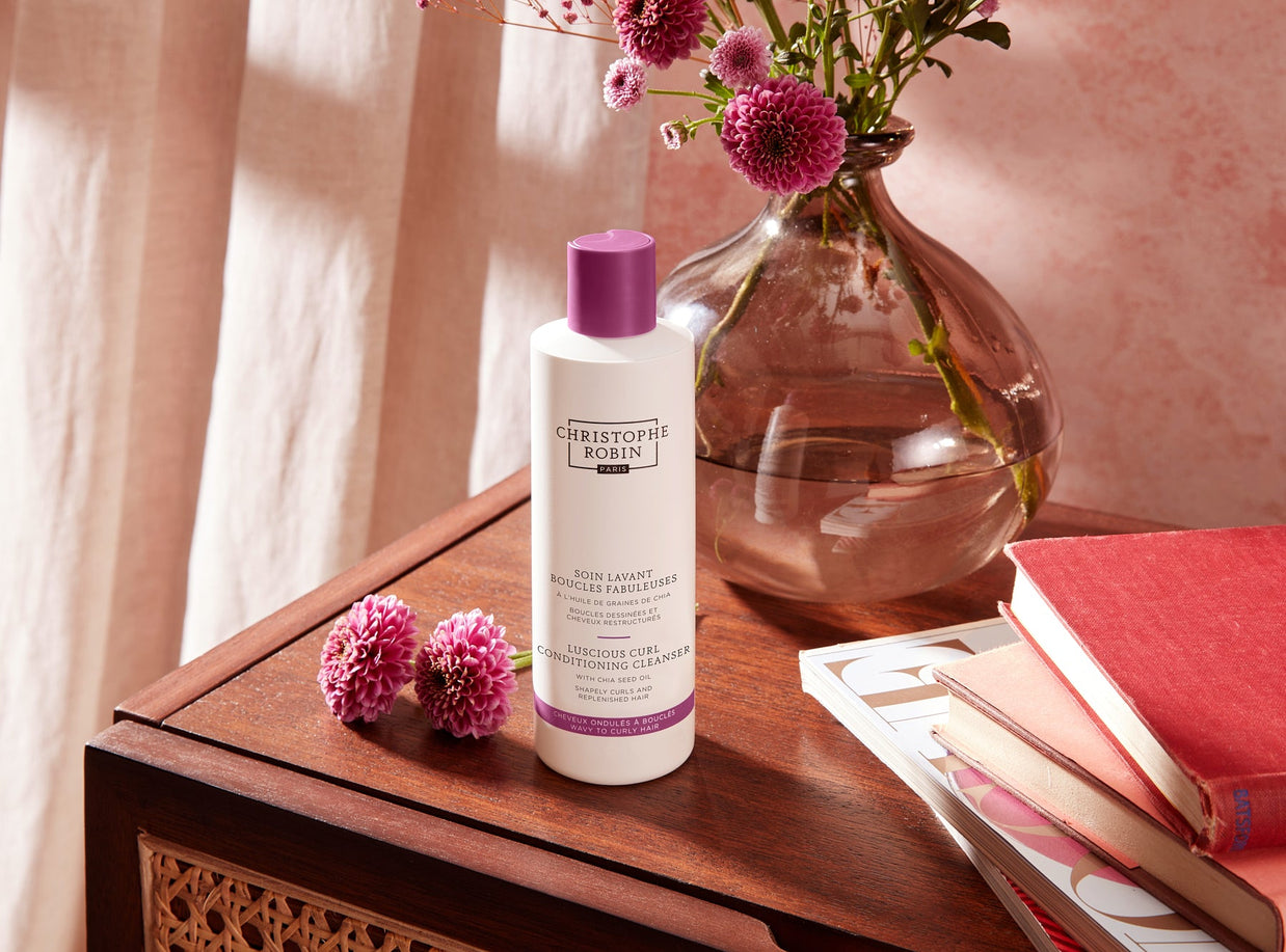 Christophe Robin - Luscious curl cleansing conditioner with chia seed oil 250ml