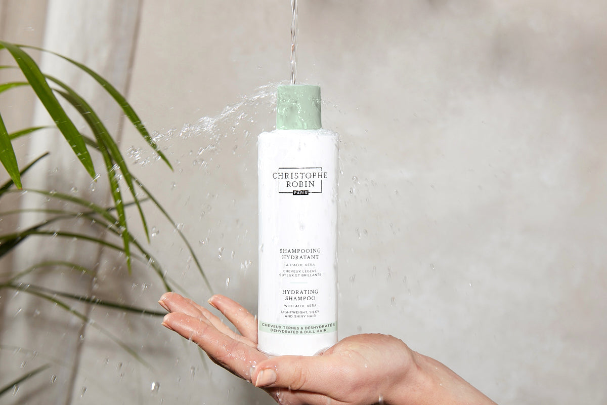 Christophe Robin - Hydrating shampoo with aloe vera 250ml