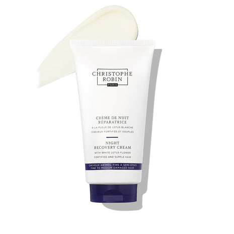 Christophe Robin - Night Recovery Cream with White Lotus Flower, 150ml