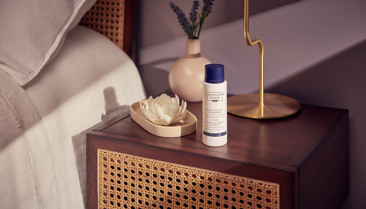 Christophe Robin - Night Recovery Monoï Oil with White Lotus Flower, 150ml