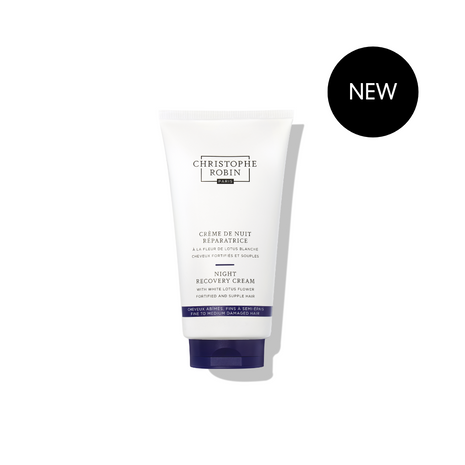 Christophe Robin - Night Recovery Cream with White Lotus Flower, 150ml