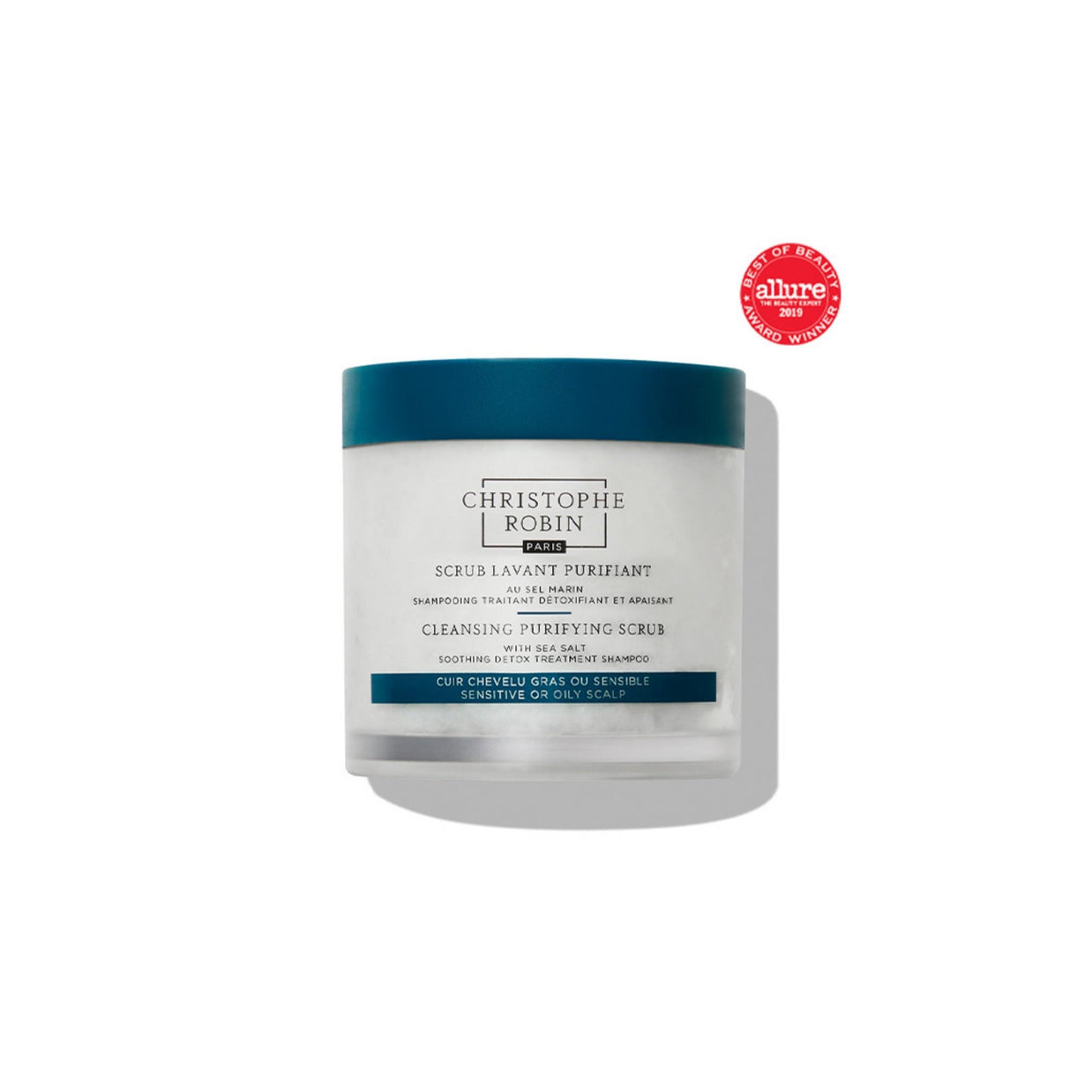 Christophe Robin - Cleansing Purifying Scrub With Sea Salt, 250ml | MCM Beauty 