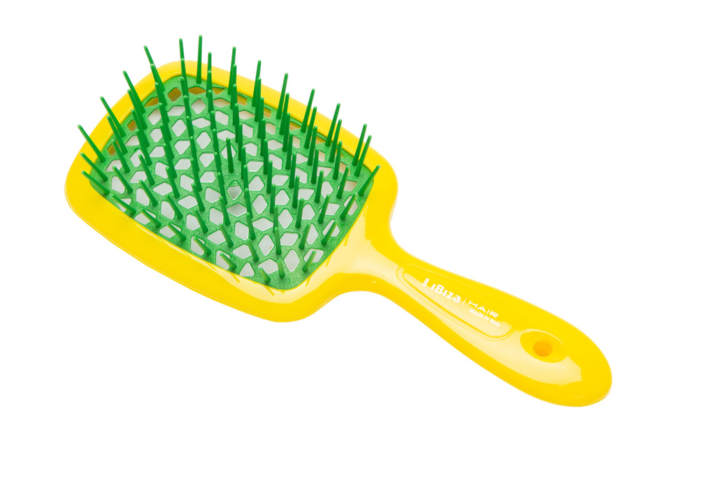 Ibiza Hair - AirWave Shower Brush Yellow - Green