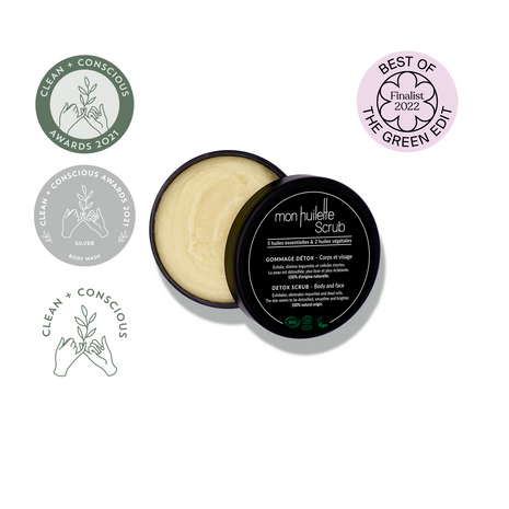 Les Huilettes - mon huilette Detox Scrub, 170gm