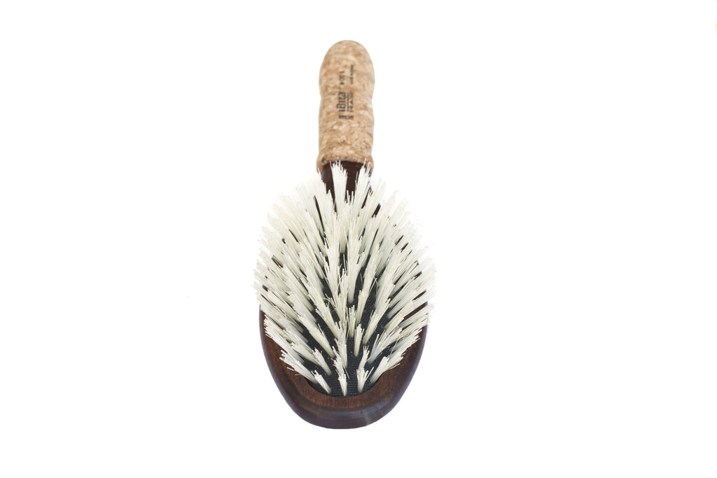 Ibiza Hair - OC6 Oval Flat Brush Blonde Boar Bristle