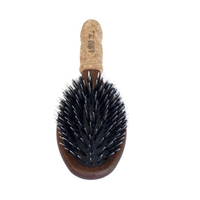 Ibiza Hair - OC7 Oval Flat Brush Blonde Boar Bristle w Long Nylon