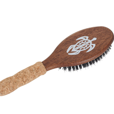 Ibiza Hair - OC7 Oval Flat Brush Blonde Boar Bristle w Long Nylon