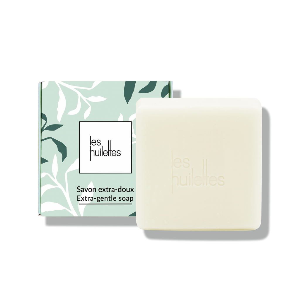 Les Huilettes - Extra-gentle face and body soap 120gm